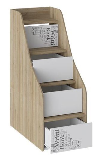 лестница приставная с ящиками «оксфорд» тд-139.11.12 «Курс-Мебель»