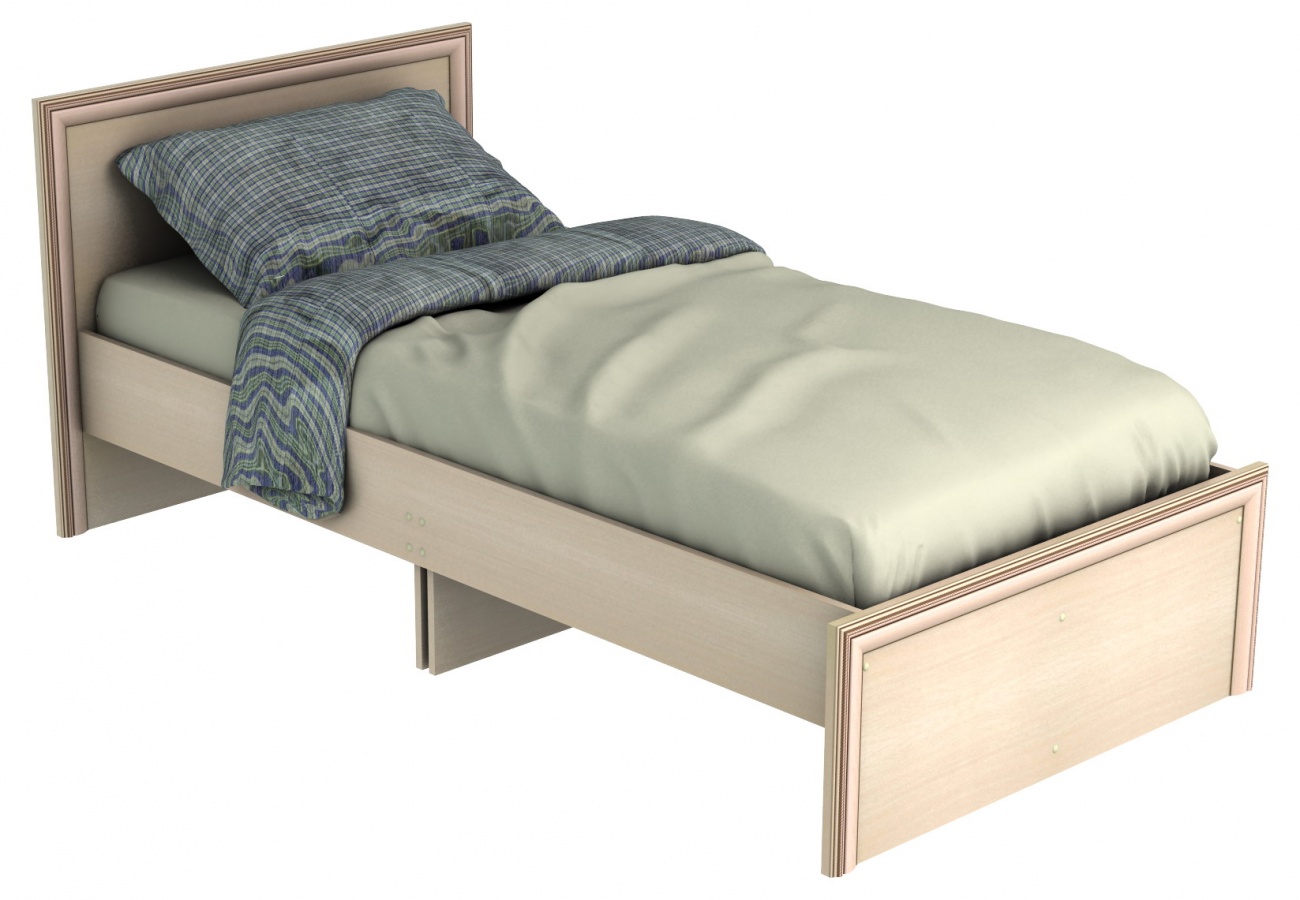 кровать 900 классика «Курс-Мебель»