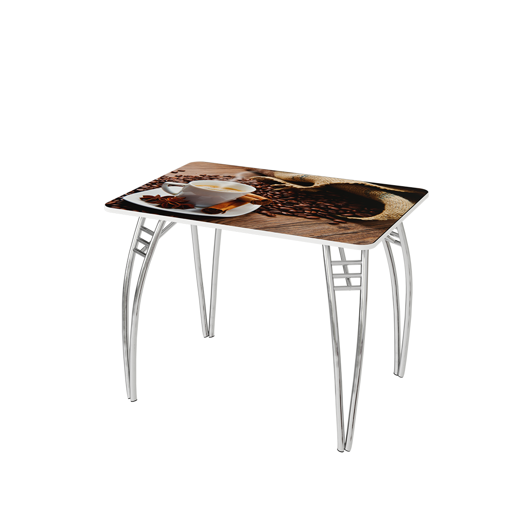 стол паук стеклянный кофе 5 «Курс-Мебель»