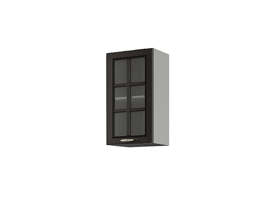 лондон шкаф верхний со стеклом швс 400 «Курс-Мебель»