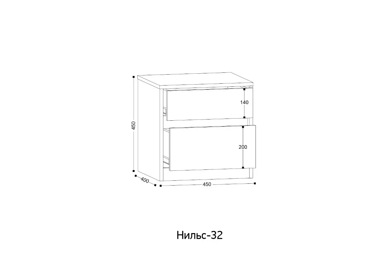 "нильс 32" тумба «Курс-Мебель»