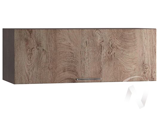 кухня "палермо": шкаф верхний горизонтальный 800, швг 800 (дуб остин серый/корпус белый)  «Курс-Мебель»