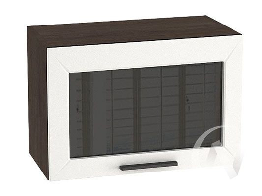 кухня "глетчер": шкаф верхний горизонтальный со стеклом 609, швгс 609 «Курс-Мебель»