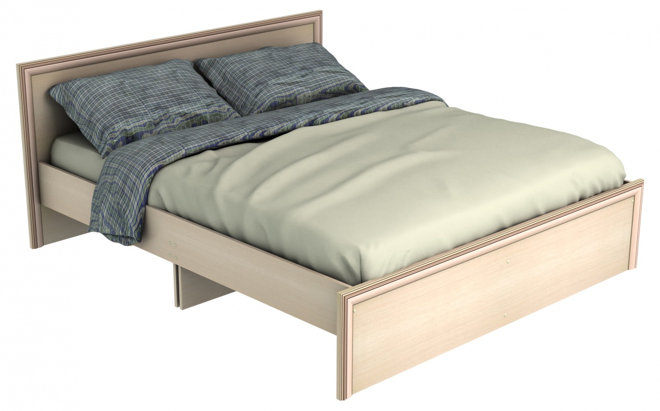 кровать 1600 классика  «Курс-Мебель»