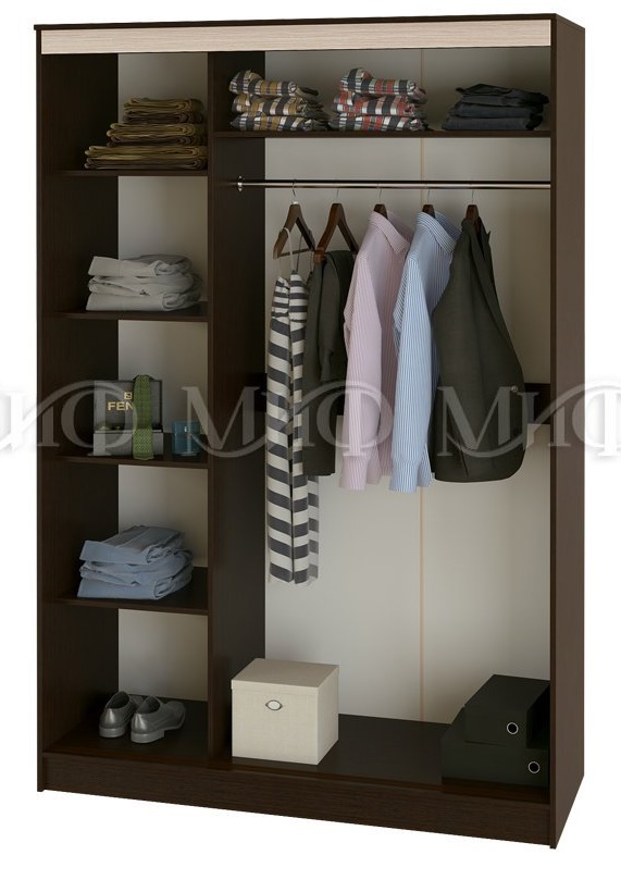 шкаф-купе 1,5 сакура «Курс-Мебель»