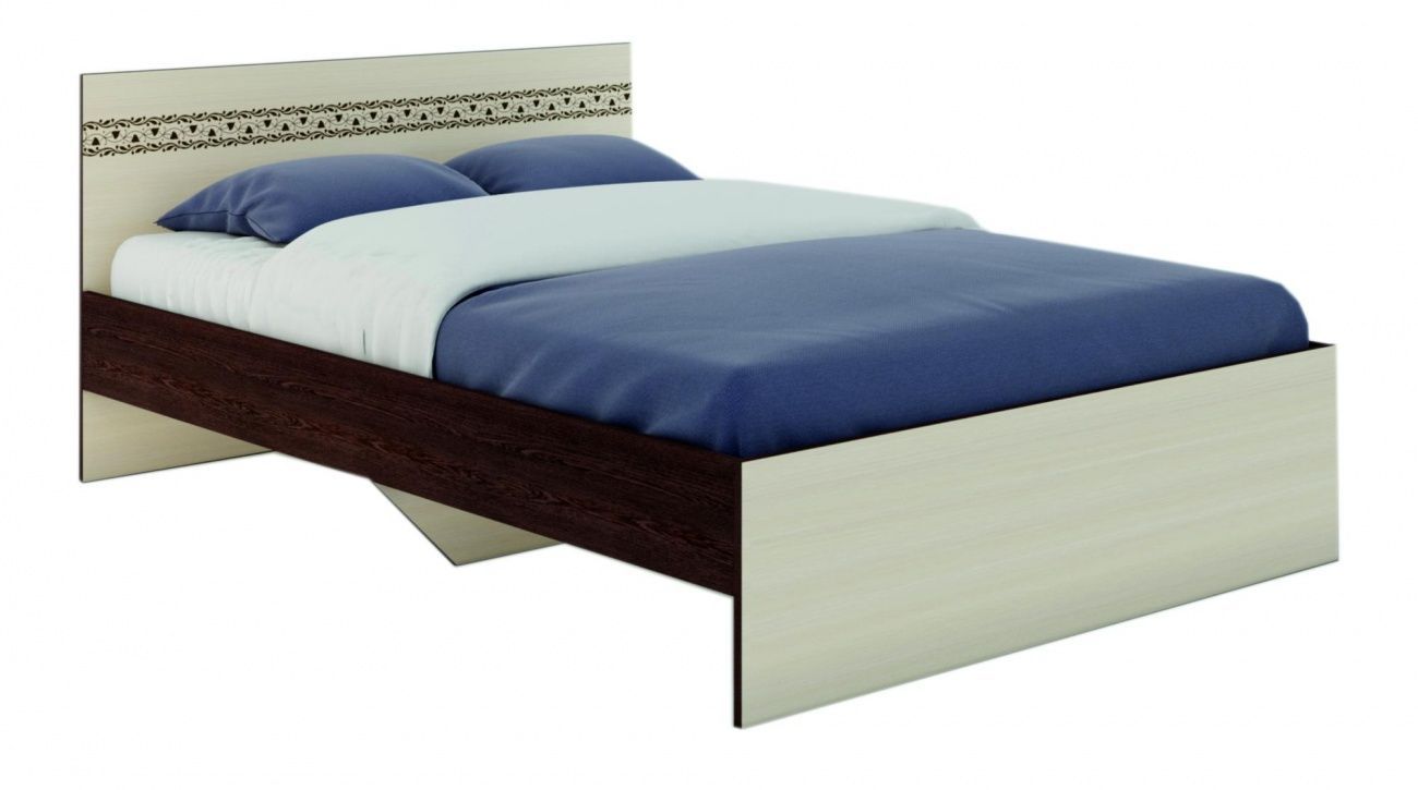  кровать экко 160 с основанием дсп «Курс-Мебель»