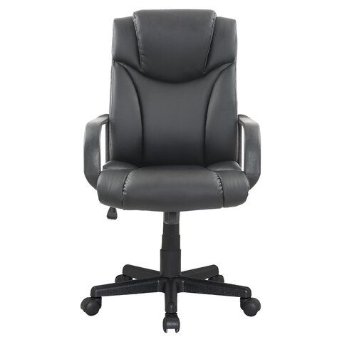 кресло офисное brabix "relax ms-001", 4 массажных модуля, экокожа, черное, 532519 «Курс-Мебель»
