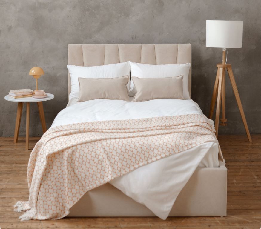 двуспальная кровать kelly 140х200 с подъемным механизмом «Курс-Мебель»