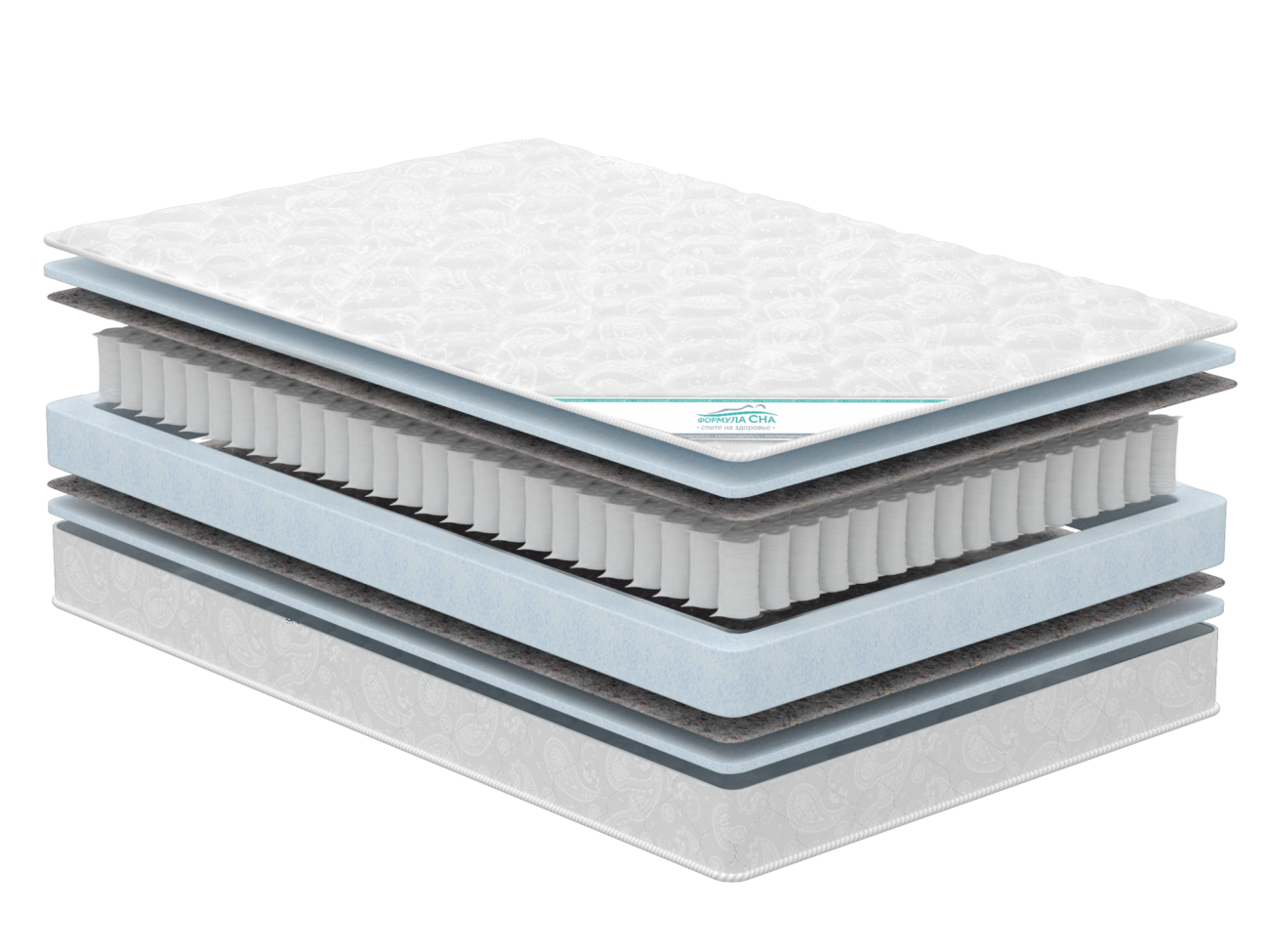 матрац муссон 140*190/195/200 «Курс-Мебель»