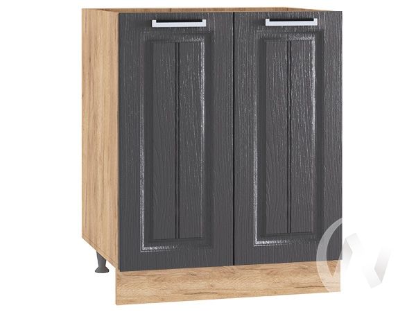 кухня "луксор": шкаф нижний 600, шн 600 (клен серый/корпус венге) «Курс-Мебель»