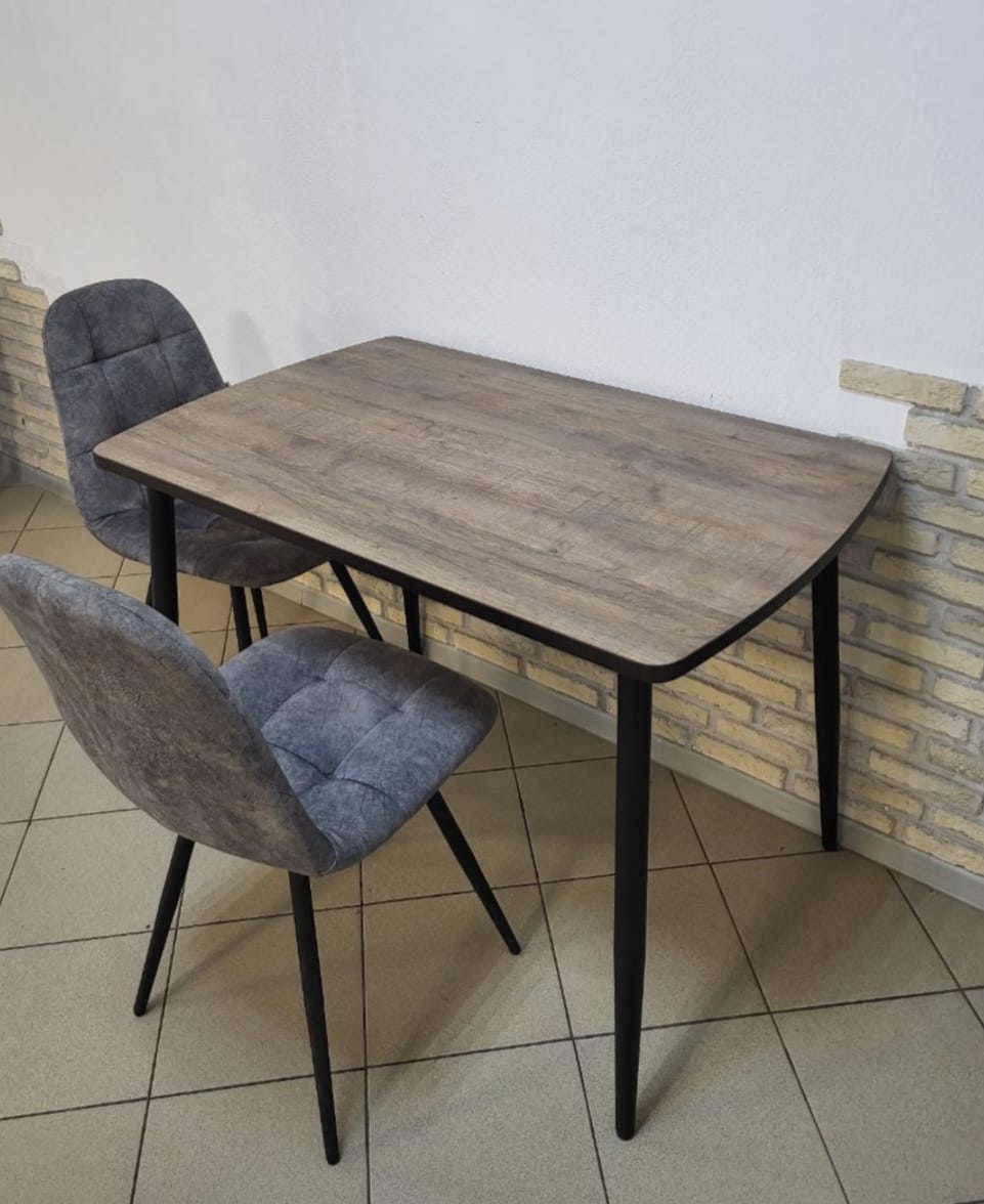 стол милан- н (1100*700) пластик (с опорами) «Курс-Мебель»