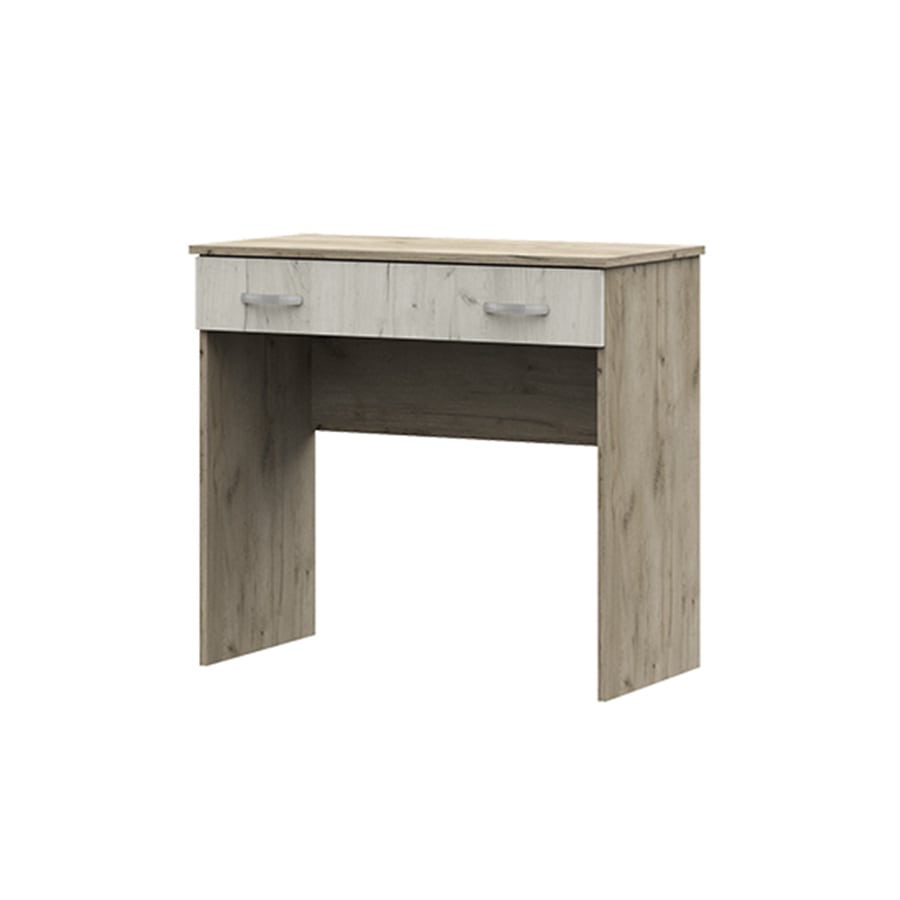 басса стол макияжный ст 551 без зеркала дуб крафт серый/дуб крафт белый «Курс-Мебель»