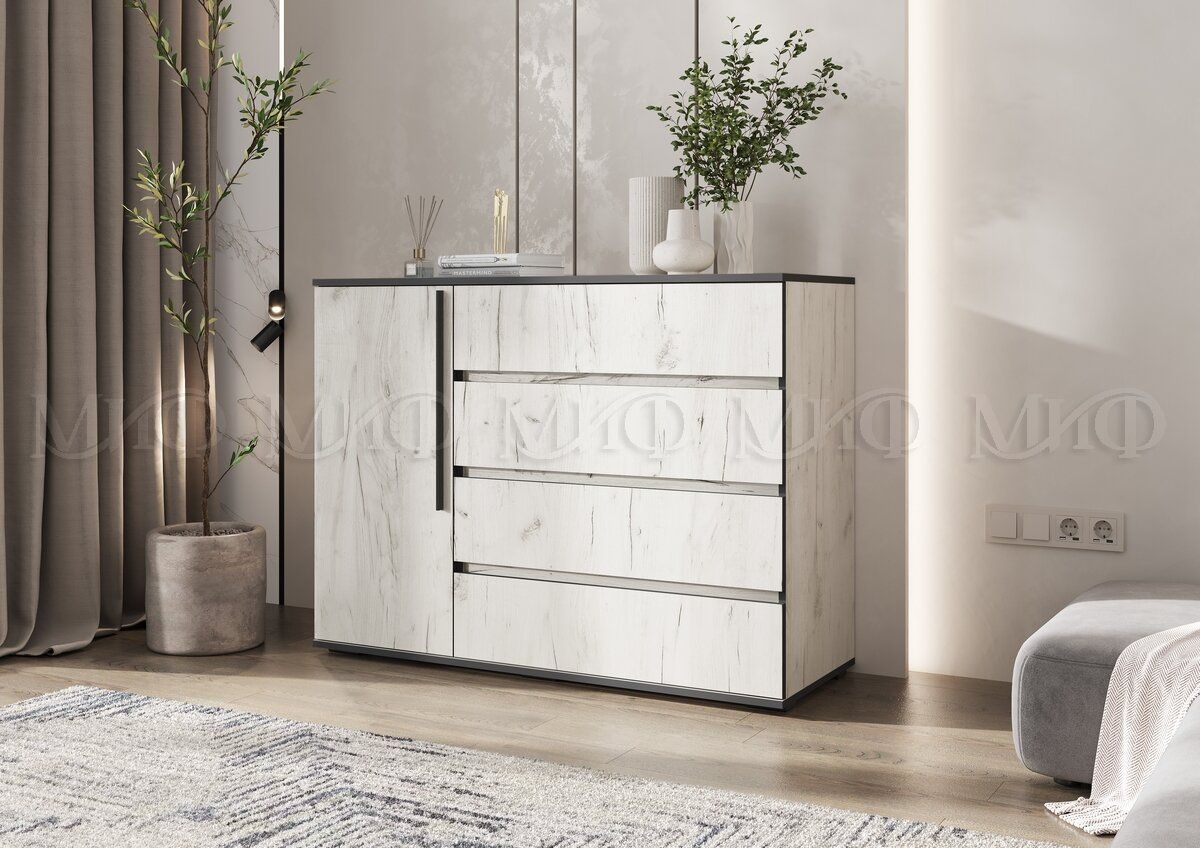  белый/белый глянец  «Курс-Мебель»