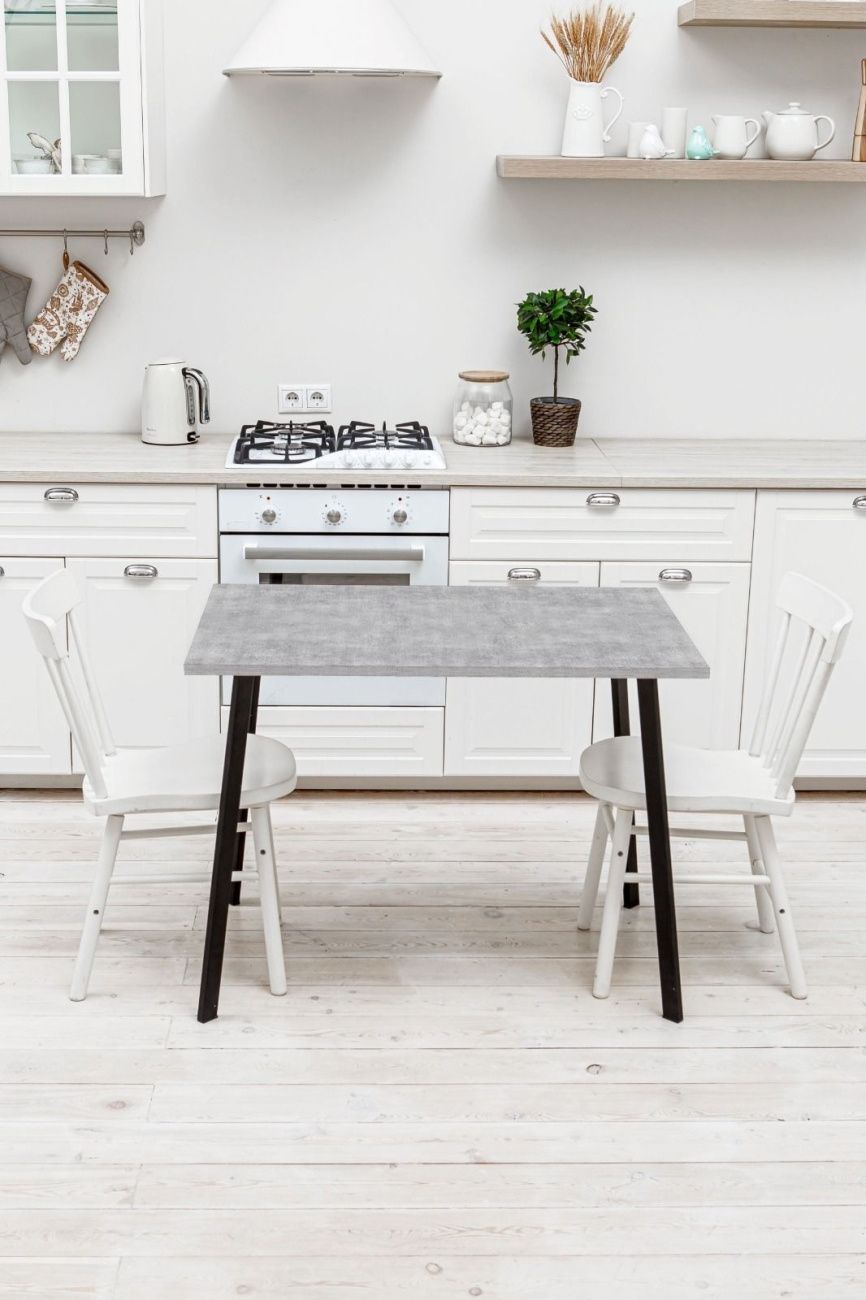 стол обеденный большой №11 ноги лофт «Курс-Мебель»