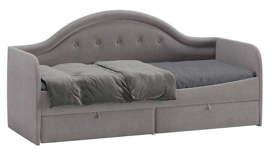 кровать «адель» с мягкой спинкой тип 1 «Курс-Мебель»
