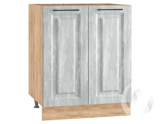 кухня "либерти": шкаф нижний 600, шн 600 (холст натуральный/корпус венге)  «Курс-Мебель»