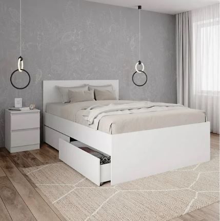 кровать «мори» крмя 1200.1 + ящики «Курс-Мебель»