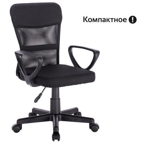 кресло подростковое компактное brabix "jet mg-315", черное, 531839 «Курс-Мебель»