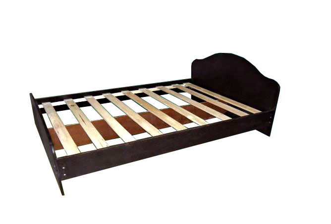 кровать фигурная спинка «Курс-Мебель»