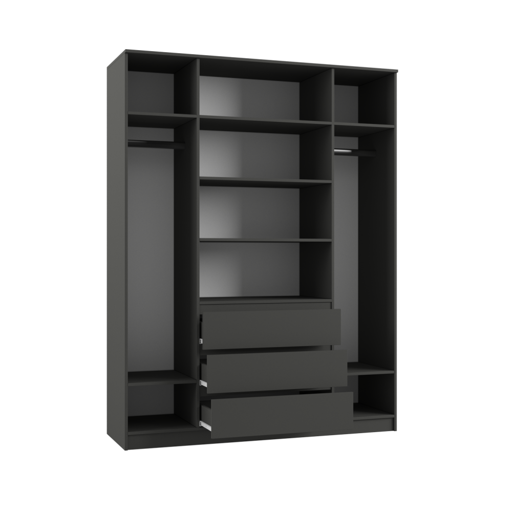 шкаф 4х ств. мадера «Курс-Мебель»