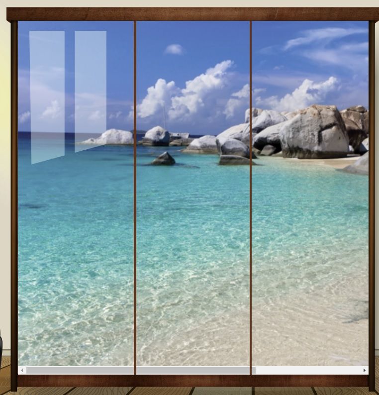 шкаф-купе 1,8м фотопечать «Курс-Мебель»