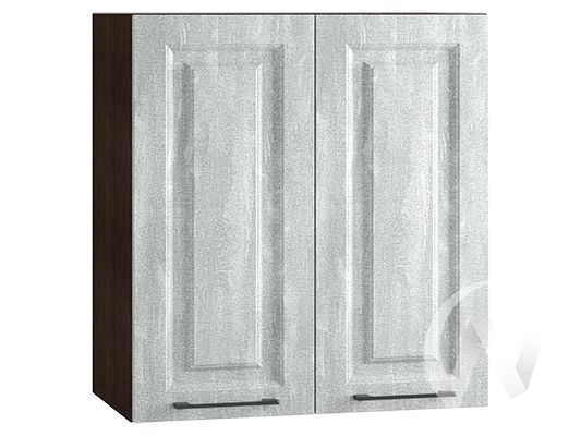 кухня "либерти": шкаф верхний 600, шв 600 (холст натуральный/корпус венге)  «Курс-Мебель»