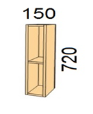 шкаф 150 без фасада марта «Курс-Мебель»