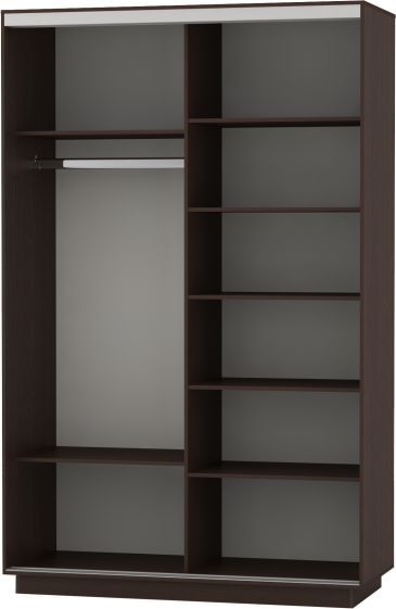 шкаф-купе экспресс с фотопечатью 1600 х 2400 х 600  орхидея белая «Курс-Мебель»