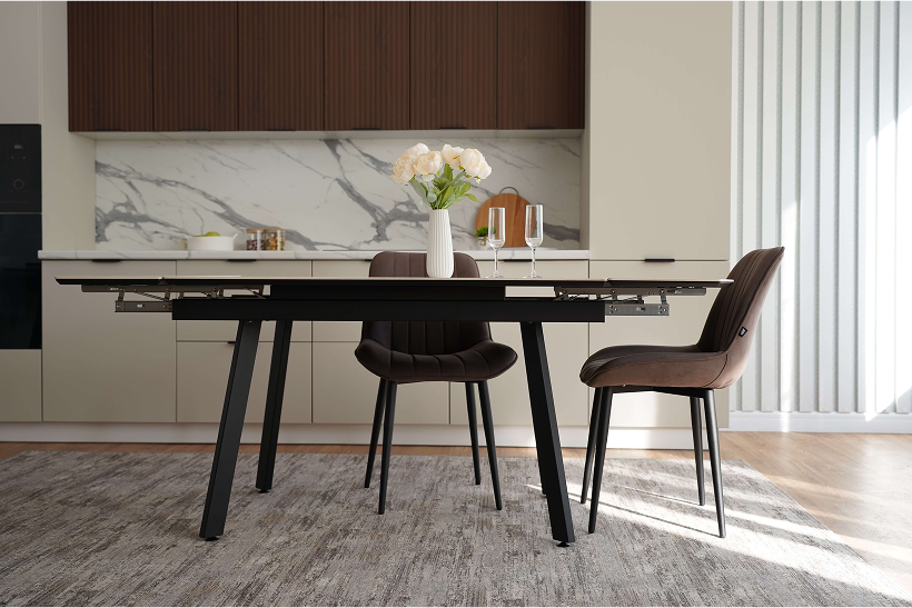 раздвижной обеденный стол «князь»  «Курс-Мебель»