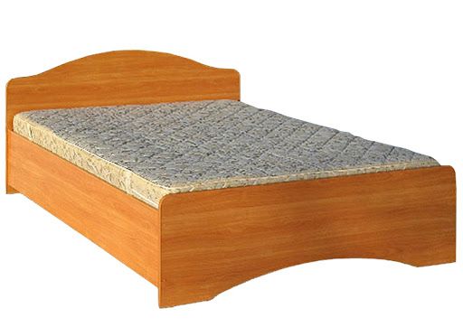 кровать 1,4 м (круглые спинки), без матраса «Курс-Мебель»