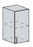 мдф металлик шкаф-сушка навесной 500/920 «Курс-Мебель»