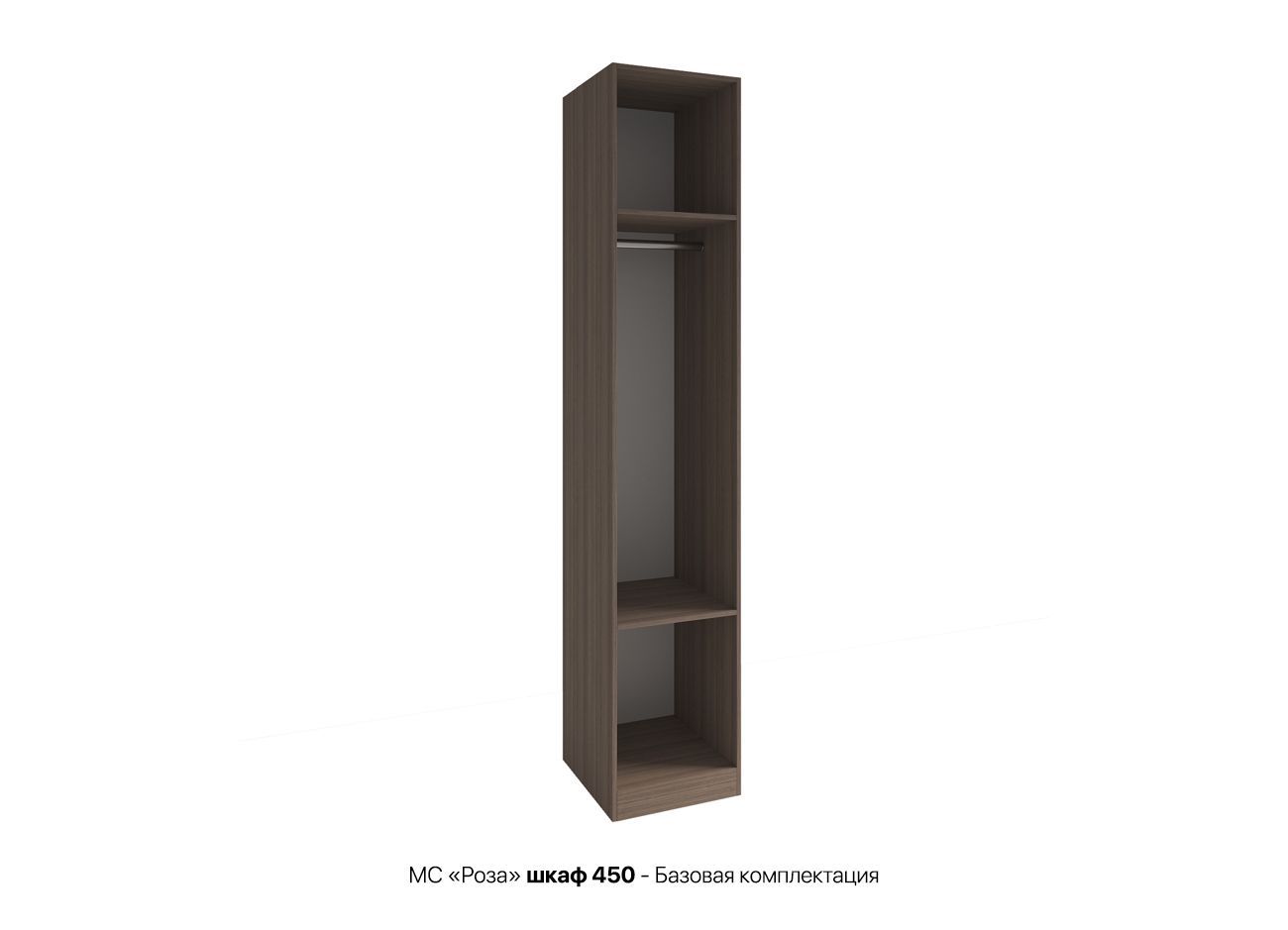 корпус шкаф 450 роза «Курс-Мебель»
