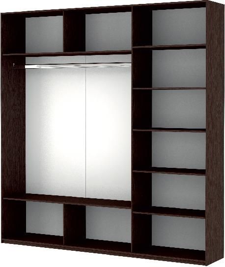 шкаф-купе прайм 2,1 м. двери дсп «Курс-Мебель»