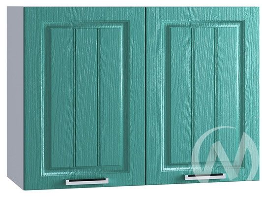 кухня "луксор": шкаф верхний 800, шв 800 (клён бирюза/корпус венге) «Курс-Мебель»