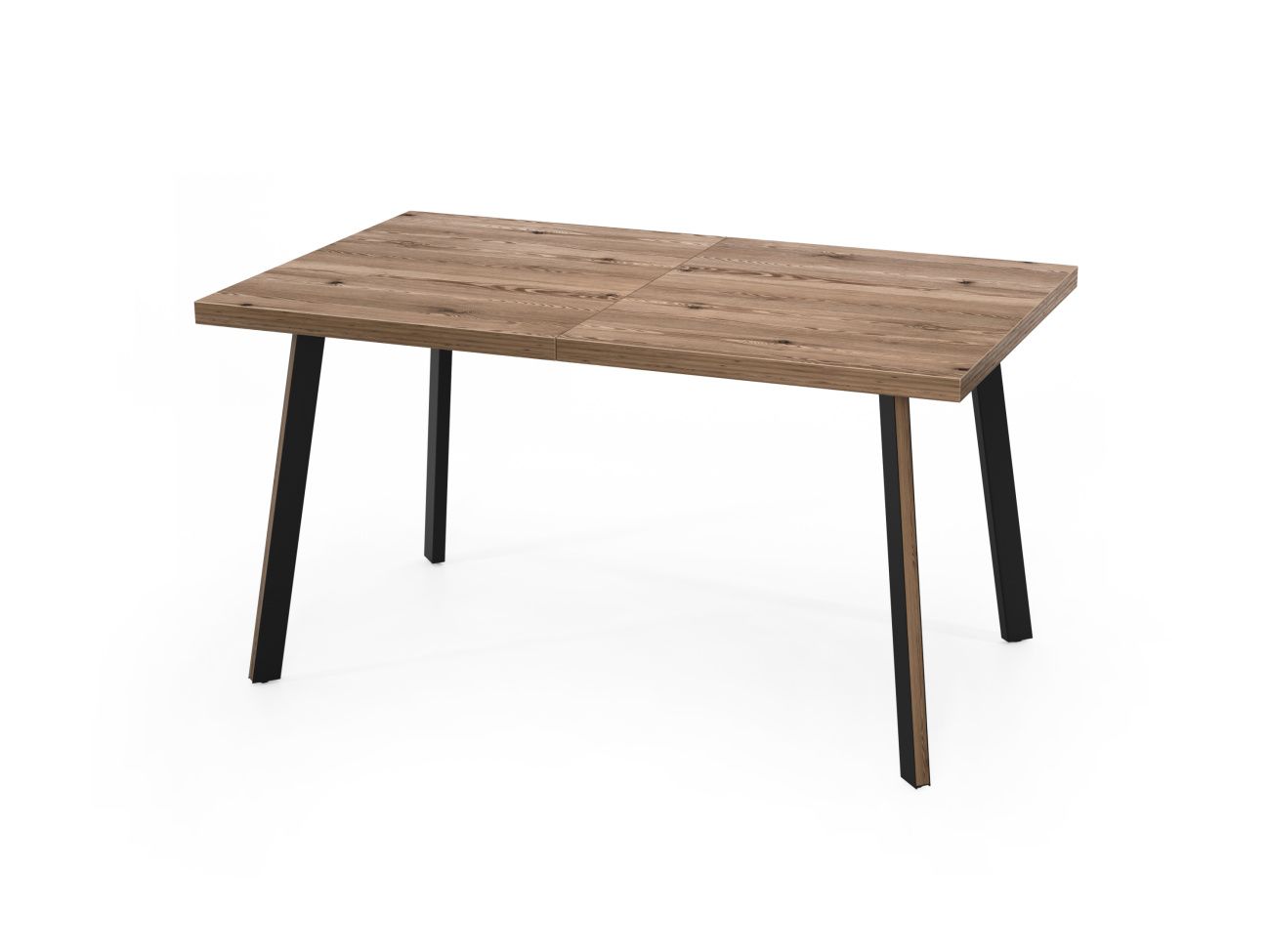 стол дублин craft бабочка в2, лдсп, egger лиственница горная коричневая / черный		 «Курс-Мебель»