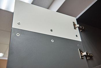 стокгольм шкаф 2х створчатый с зеркалом левый (380) «КурсМебель»