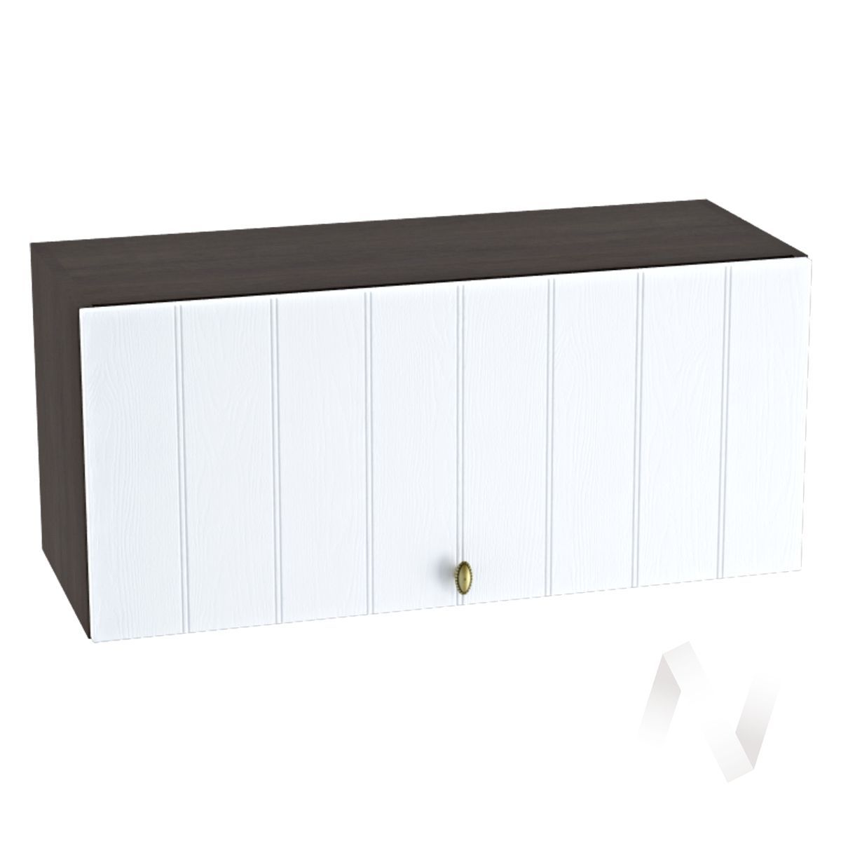 кухня "прованс": шкаф верхний горизонтальный 800, швг 800 (голубой/корпус венге) «Курс-Мебель»