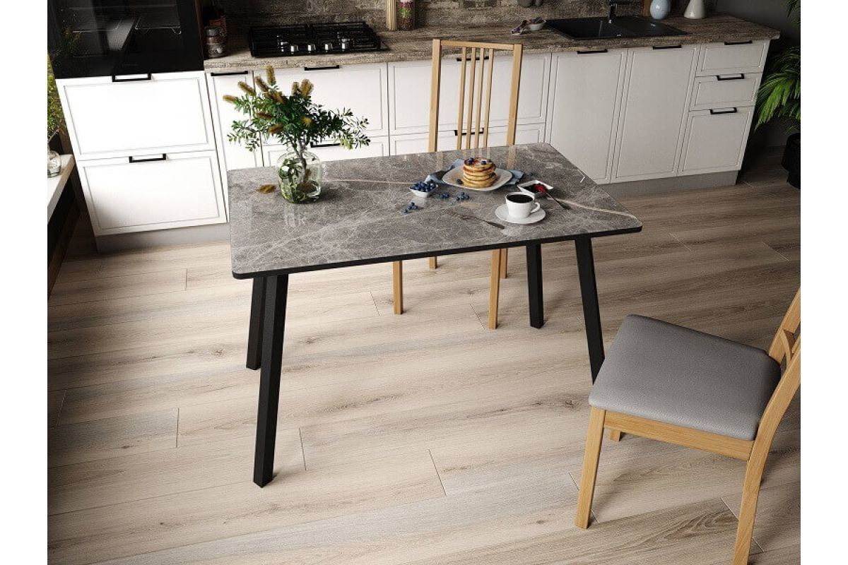 стол обеденный "лофт" 1000*600 фотопечать стекло «Курс-Мебель»