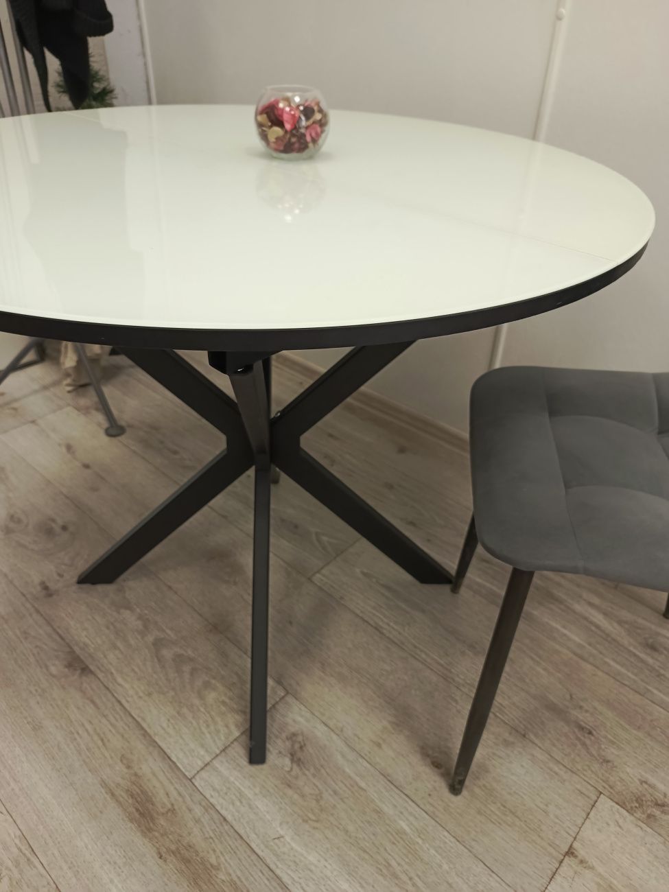 стол круглый d-95 см раздвижной «Курс-Мебель»