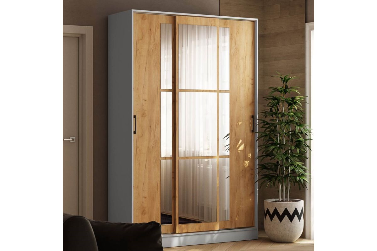 шкаф-купе стиль-2 1.4м «Курс-Мебель»