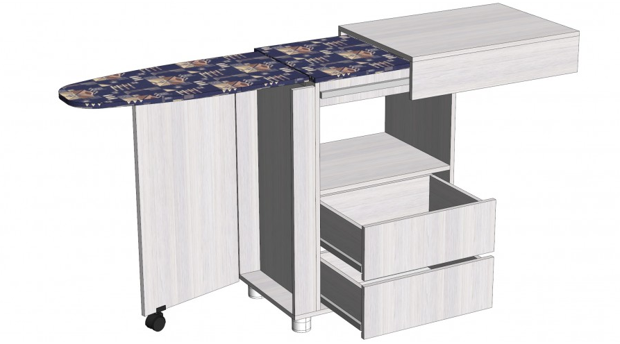 стол гладильный большой «Курс-Мебель»