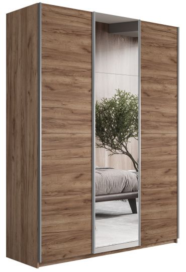 шкаф-купе прайм 2,1 м. с 1 зеркалом «Курс-Мебель»