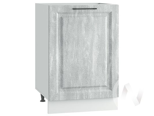 кухня "либерти": шкаф нижний 500, шн 500 (холст натуральный/корпус венге)  «Курс-Мебель»