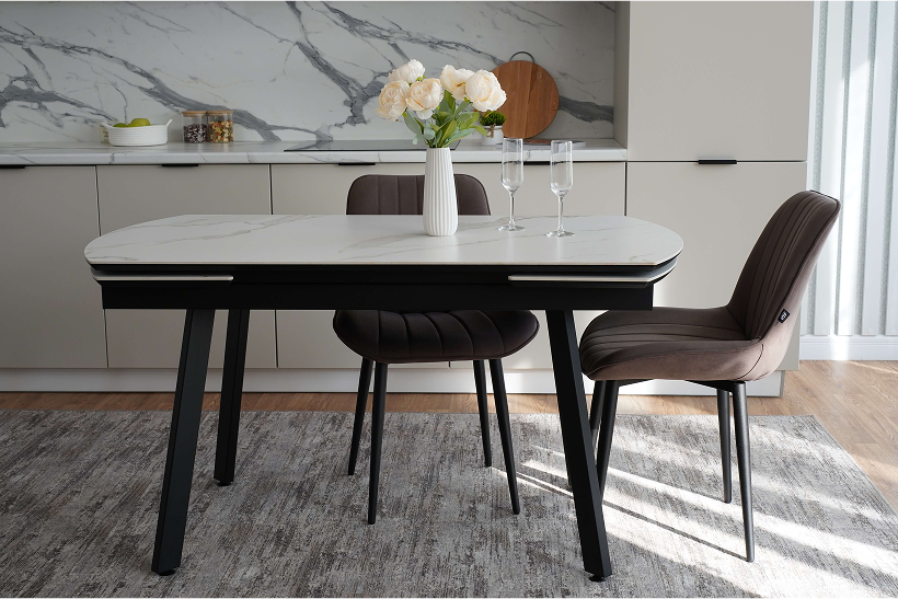 раздвижной обеденный стол «князь»  «Курс-Мебель»