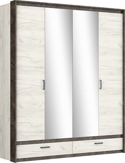 прага шкаф 4х-створчатый «Курс-Мебель»