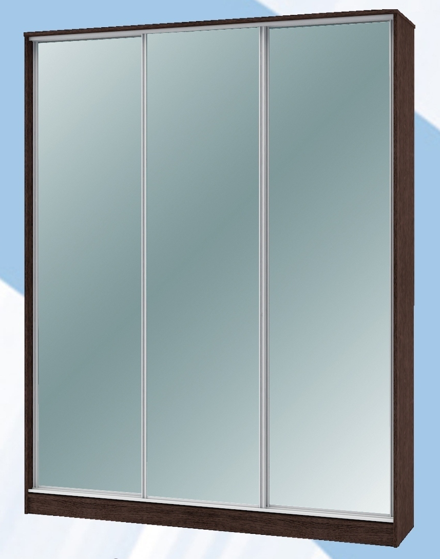 шкаф-купе «техно» 3х дв 1800х600 ззз «Курс-Мебель»