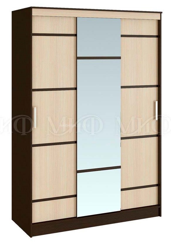 шкаф-купе 1,5 сакура «Курс-Мебель»