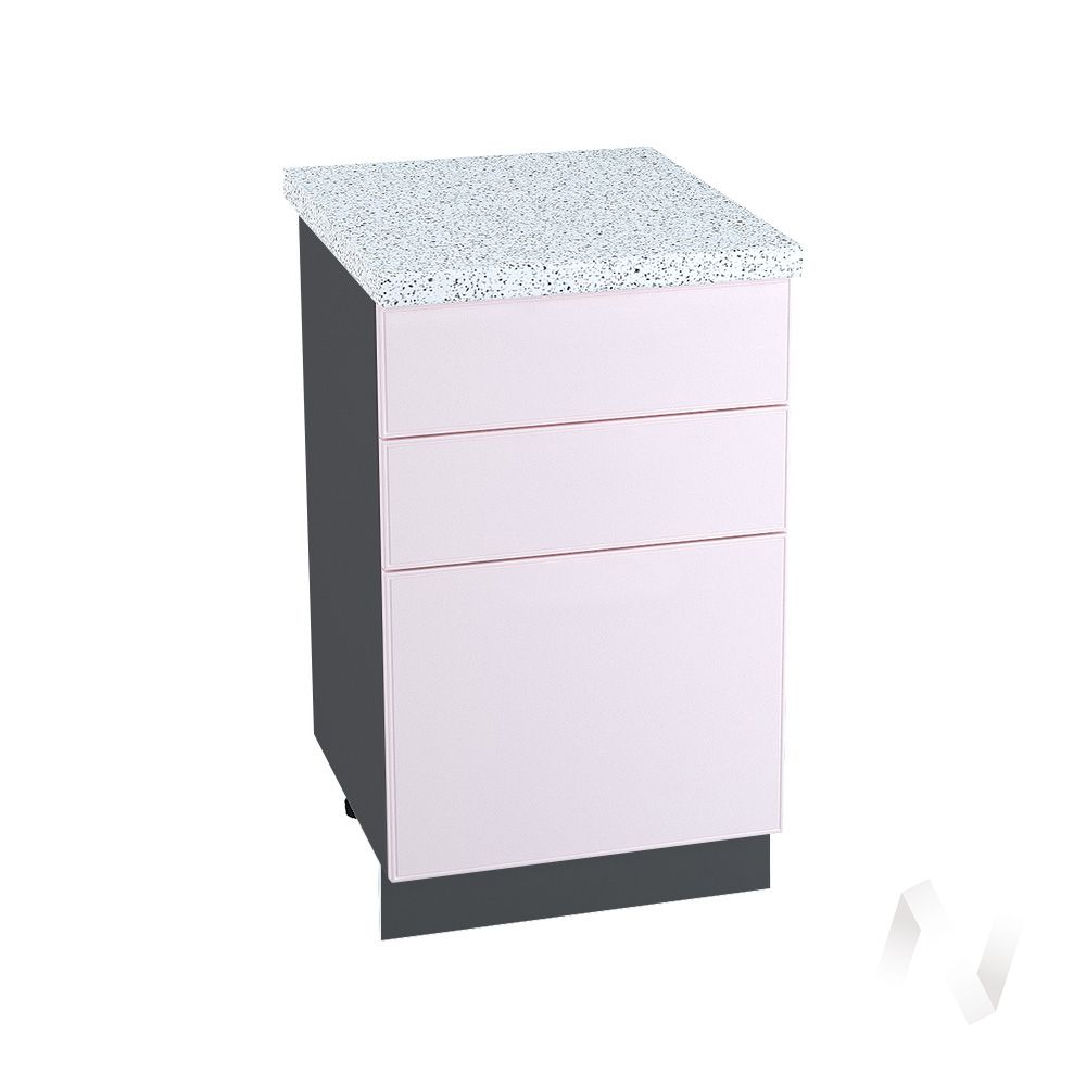 кухня "мемфис": шкаф нижний с 3-мя ящиками 500, шн3я 500 «Курс-Мебель»