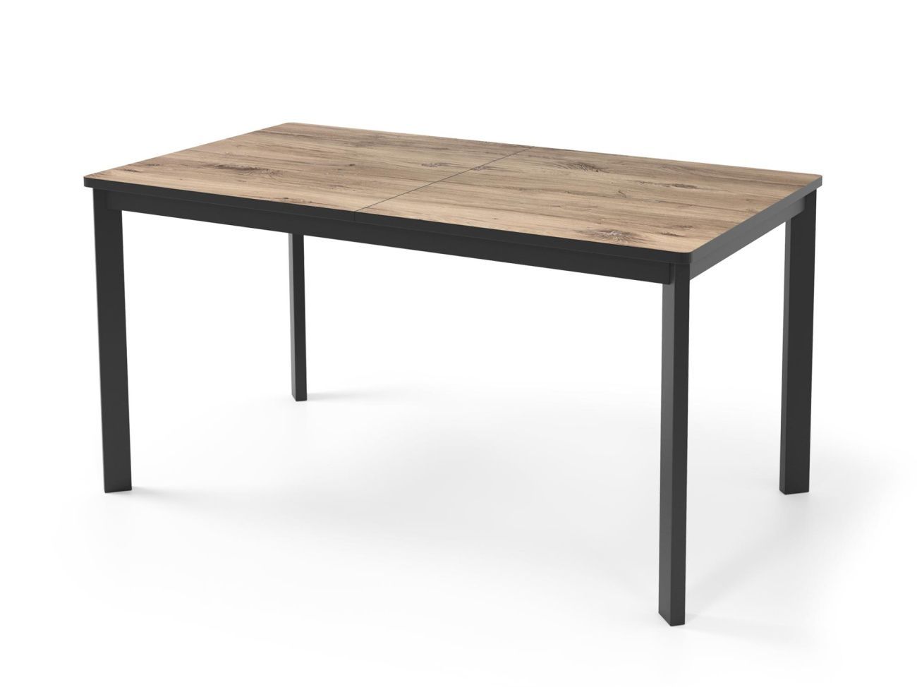 стол монреаль бабочка в2, пластик флагстафф / черный «Курс-Мебель»