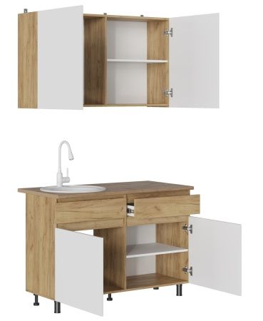 квик - степ кухня 1.2 м. «Курс-Мебель»